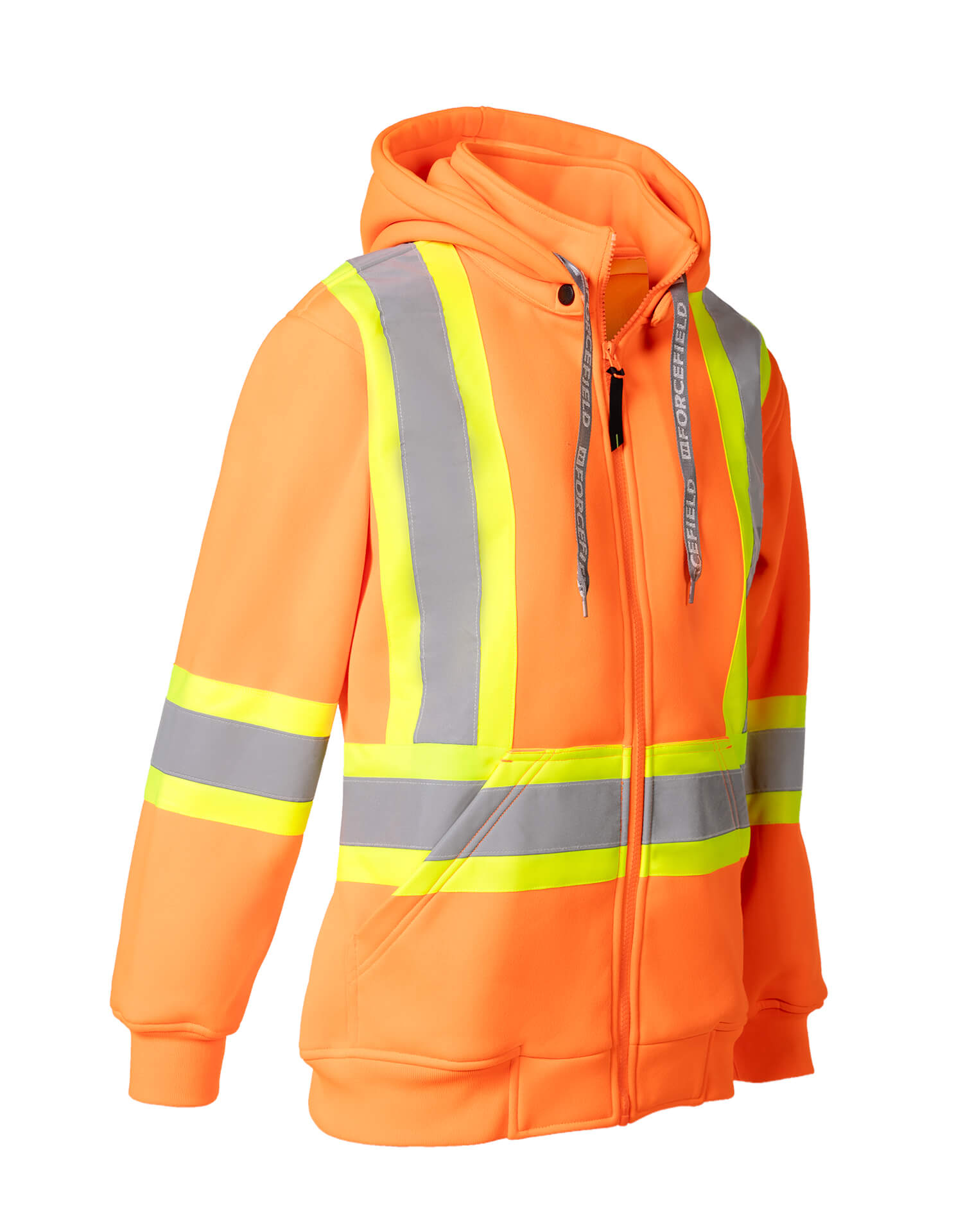 Women's Hi-Vis Safety Hoodie - M